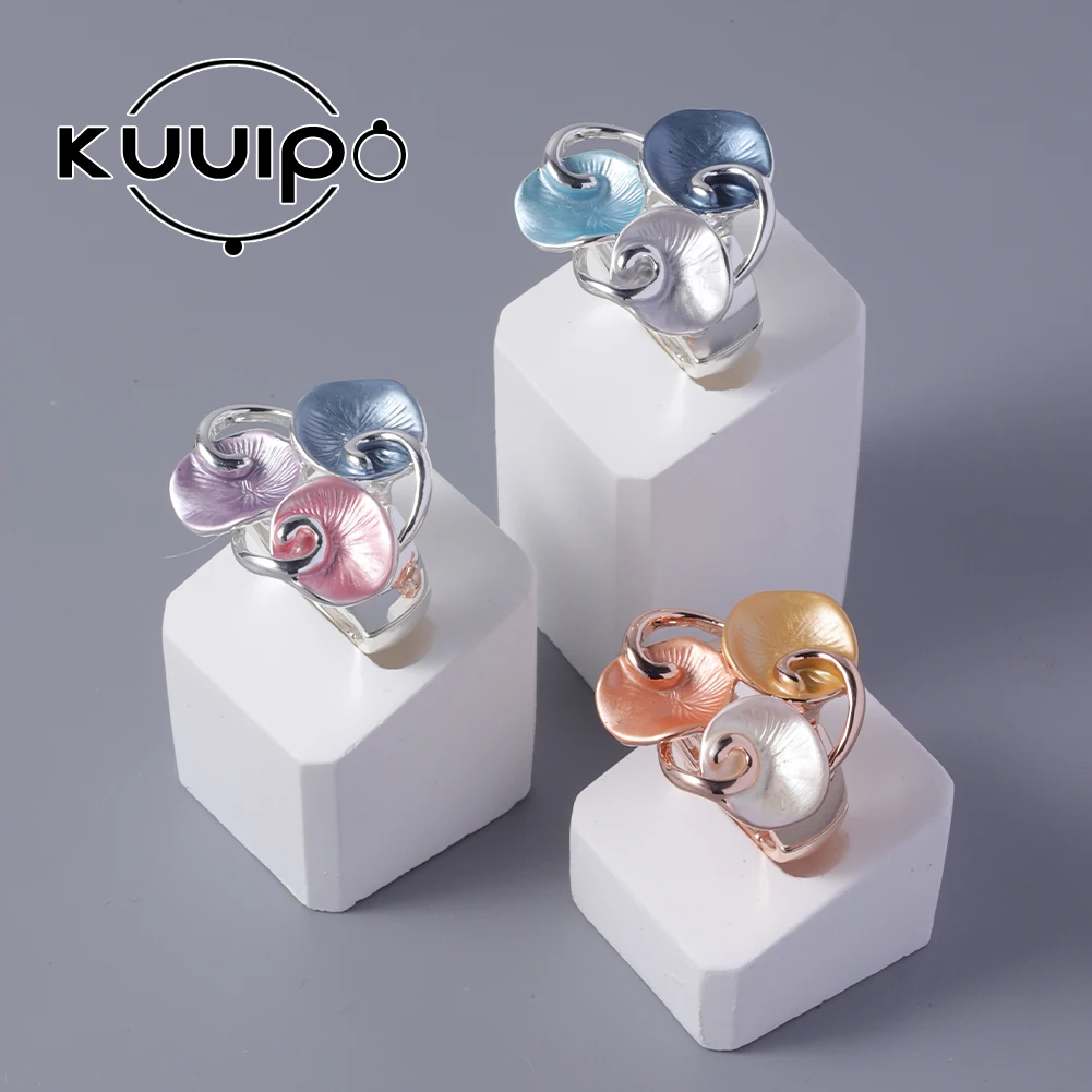 

Kuuipo священное геометрическое кольцо, подходящие Роскошные Дизайнерские Винтажные Украшения, рождественский подарок, регулируемые эстетич...