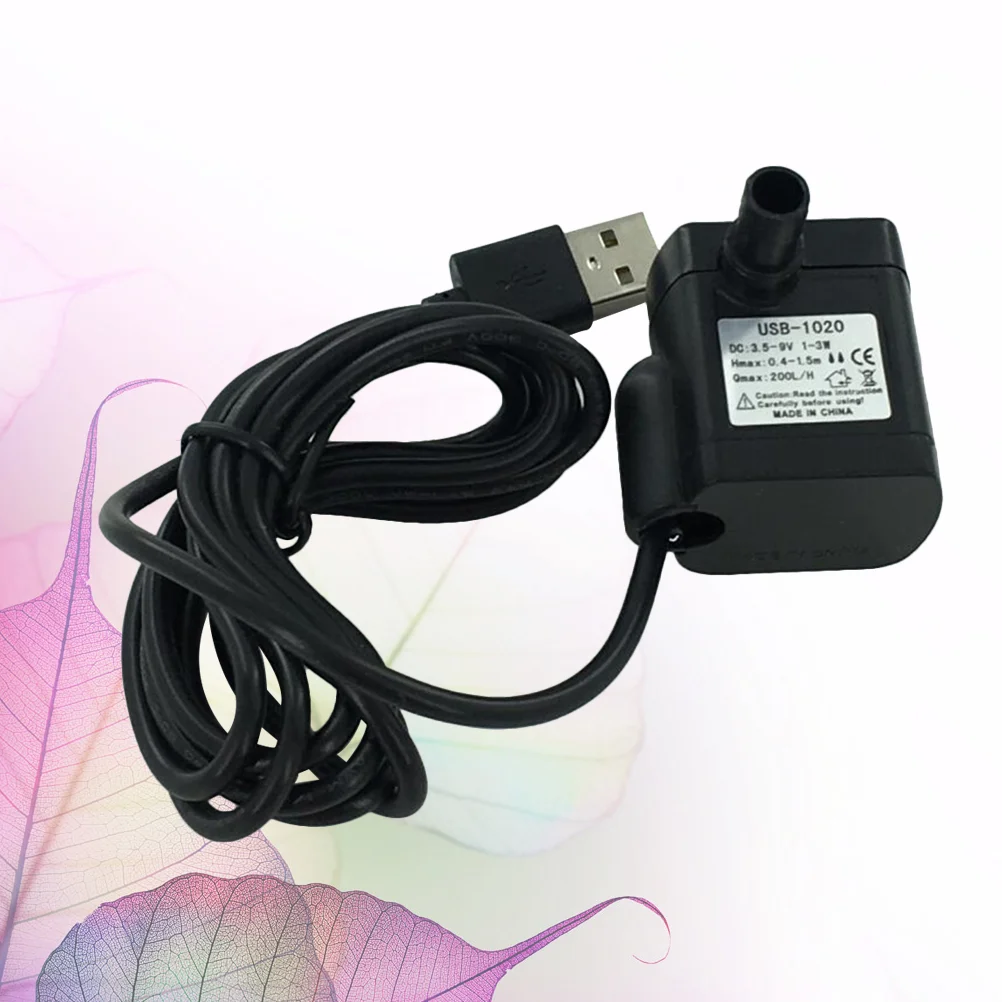 

Pump Water Aquarium Submersiblefountainusb Micro Pumps Tankdc Filters Fountains Mini Circulation Powerhead Pet Saltwater Wave