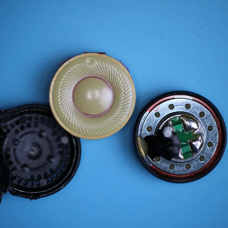 

2pcs 15.4mm lcp diaphragm earphone accessories Speaker unit driver 32 ohm diy flat earphone
