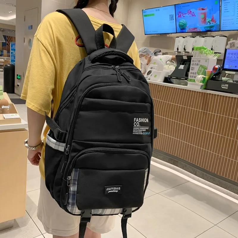 

Multilayer Design Women Backpack Waterproof School Bag For Girls Large Capacity Storage Backpacks Casual Bookbags