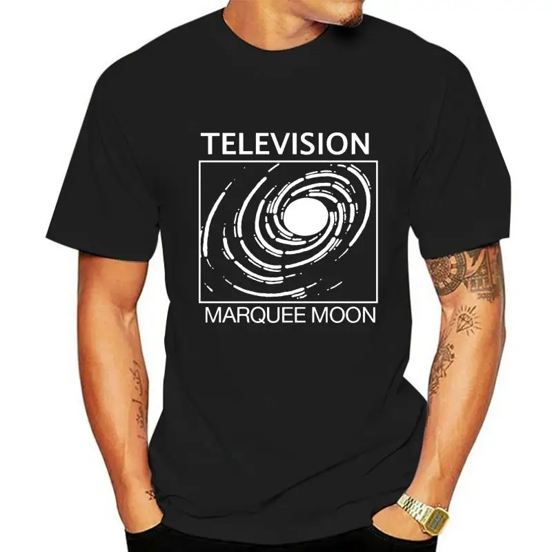 

TELEVISION MARQUEE MOON MENS BLACK T SHIRT THE STOOGES NEW YORK DOLLS MAGAZINE