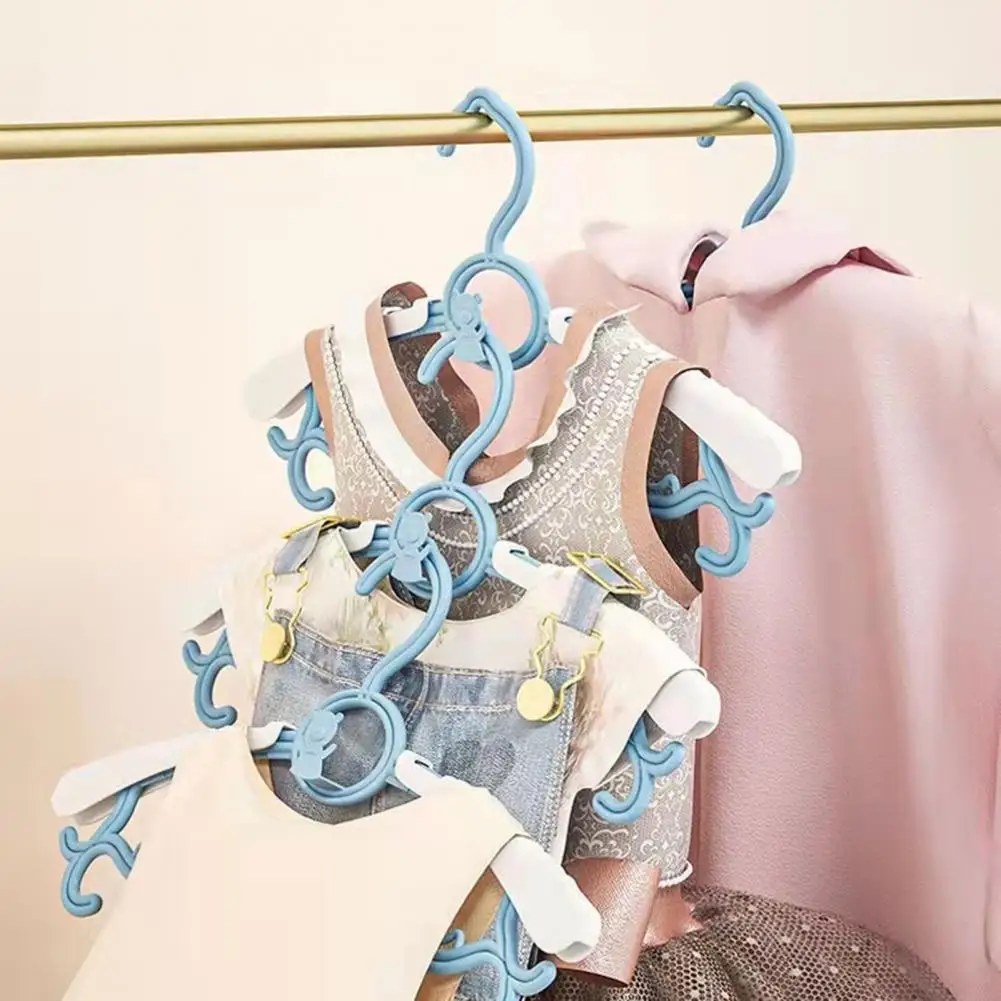 5 шт. противоскользящие выдвижные стеллажи для детской одежды