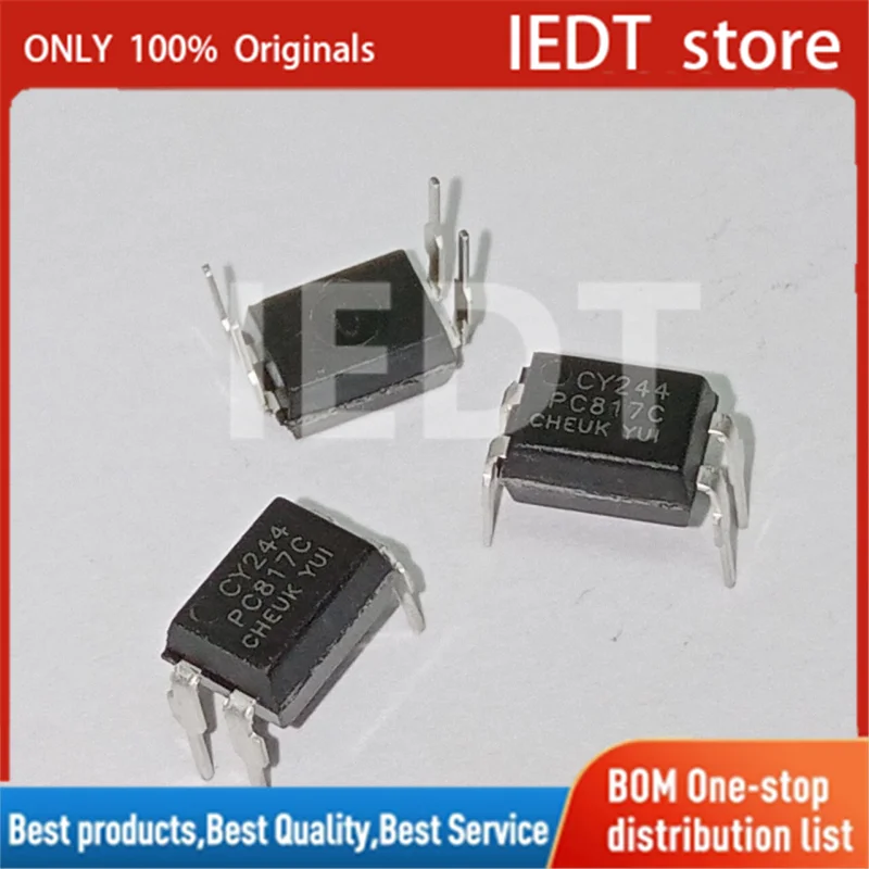 

100PCS-500PCS/LOT PC817C CY PC817C PC817 DIP In-line optocoupler 100% new and original