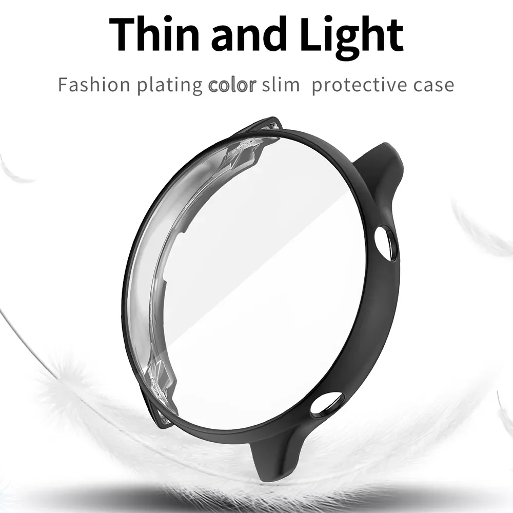 

Cover for Apple Watch Case 45mm 41mm 44mm 40mm 42mm 38mm TPU bumper Accessories Screen Protector iWatch Series 7 6 5 4 3 SE Case
