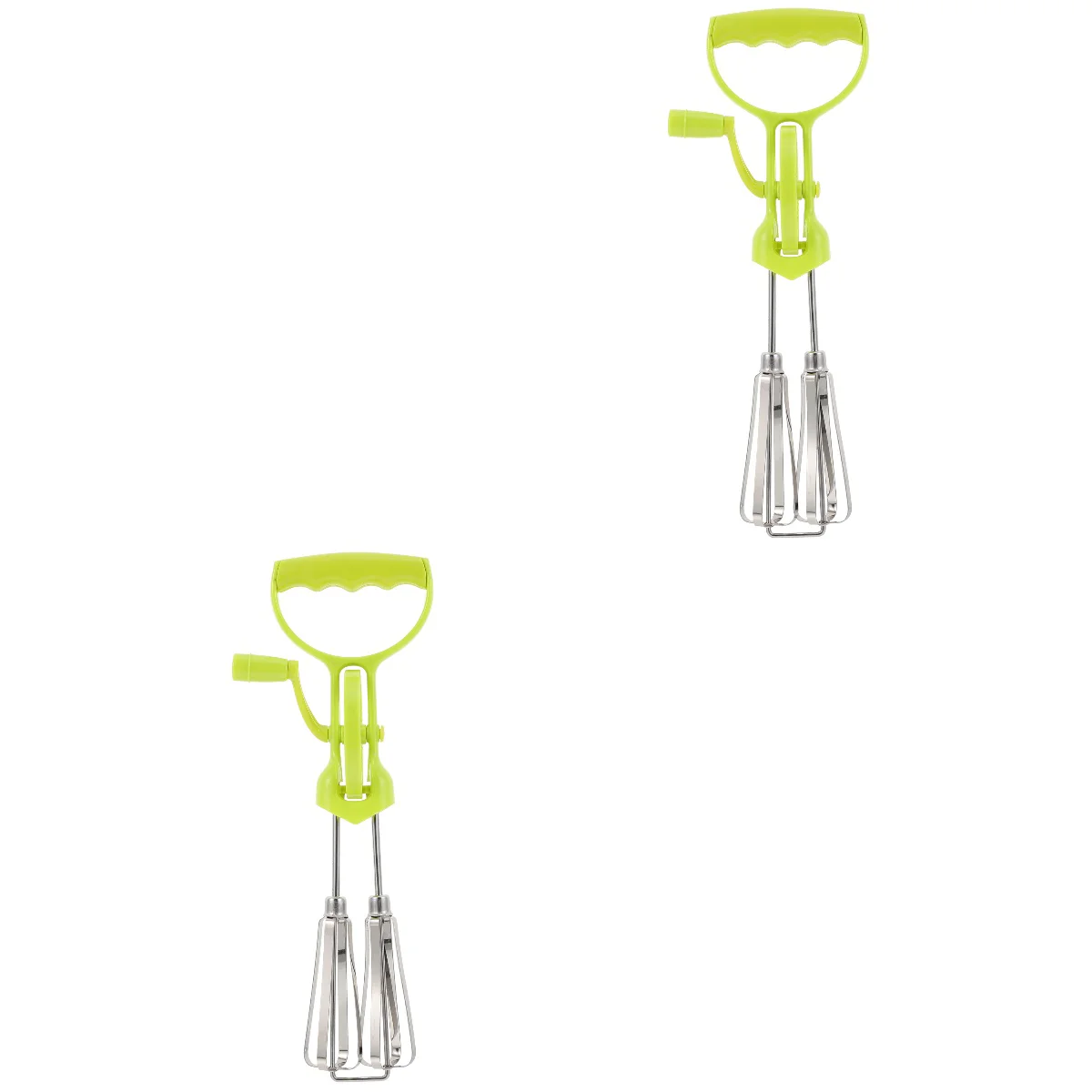 

Egg Whisk Hand Mixer Beater Stainlessbeaters Tool Baking Kitchen French Spiral Blendercooking Steel Push Eggs Manual Stirrer