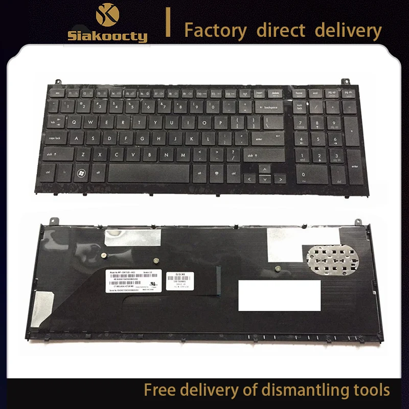 

Siakoocty New US black keyboard fit for HP ProBook 4520S 4520 4525S 4525 With Frame English