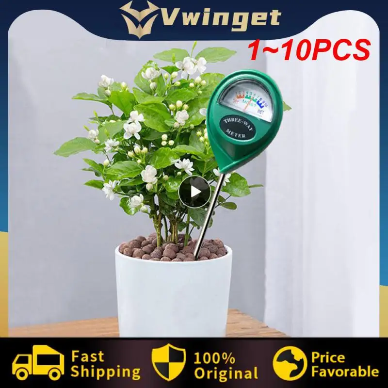 

1~10PCS Soil Moisture Tester Humidimetre Meter Detector for Garden Plants Flowers Moisture Measurement Garden Tools Water