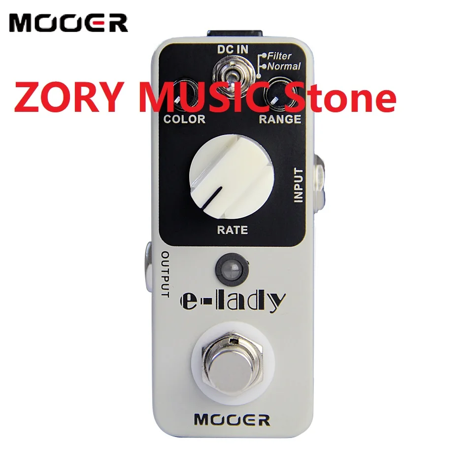 

MOOER e-lady классический аналоговый Flanger гитарный эффект педаль 2 режима настоящий обход металлический корпус классический аналоговый звук Flanger
