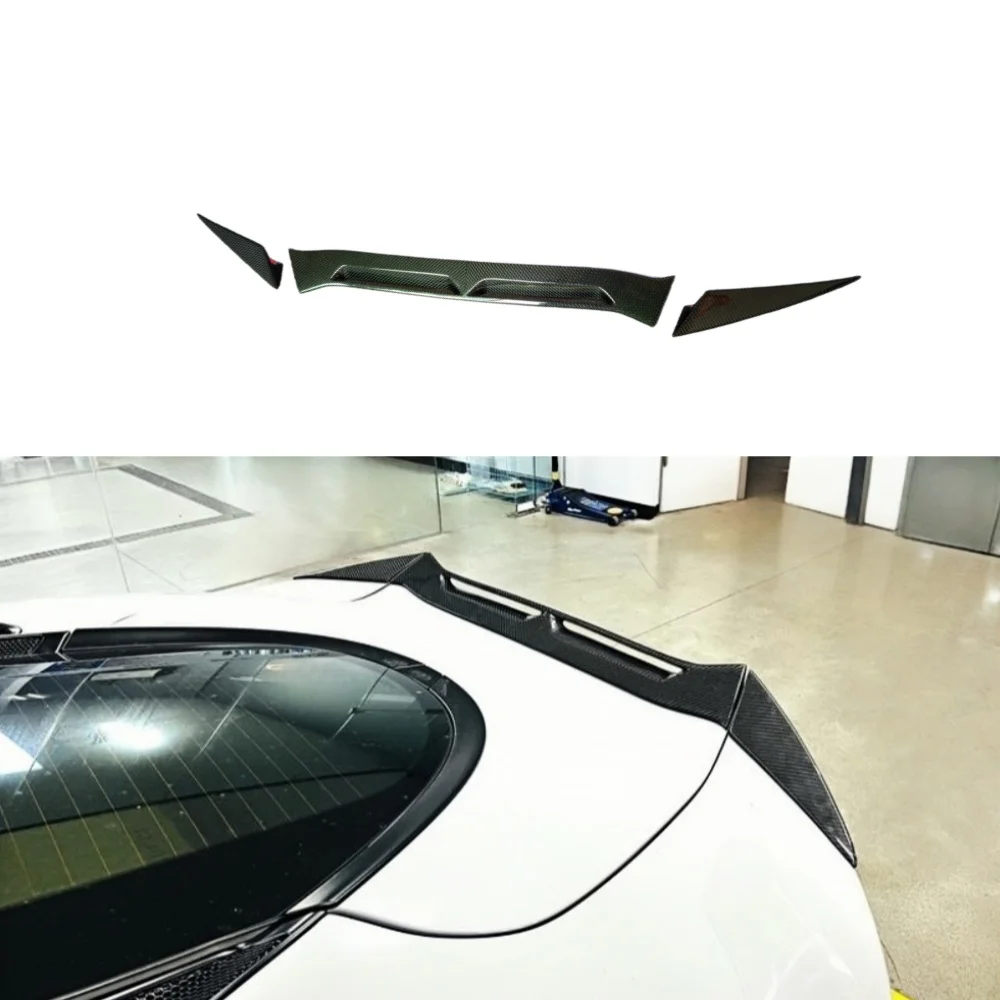 Фото Задний спойлер из сухого карбона в стиле GT POR для McLaren 2019-2022 №1