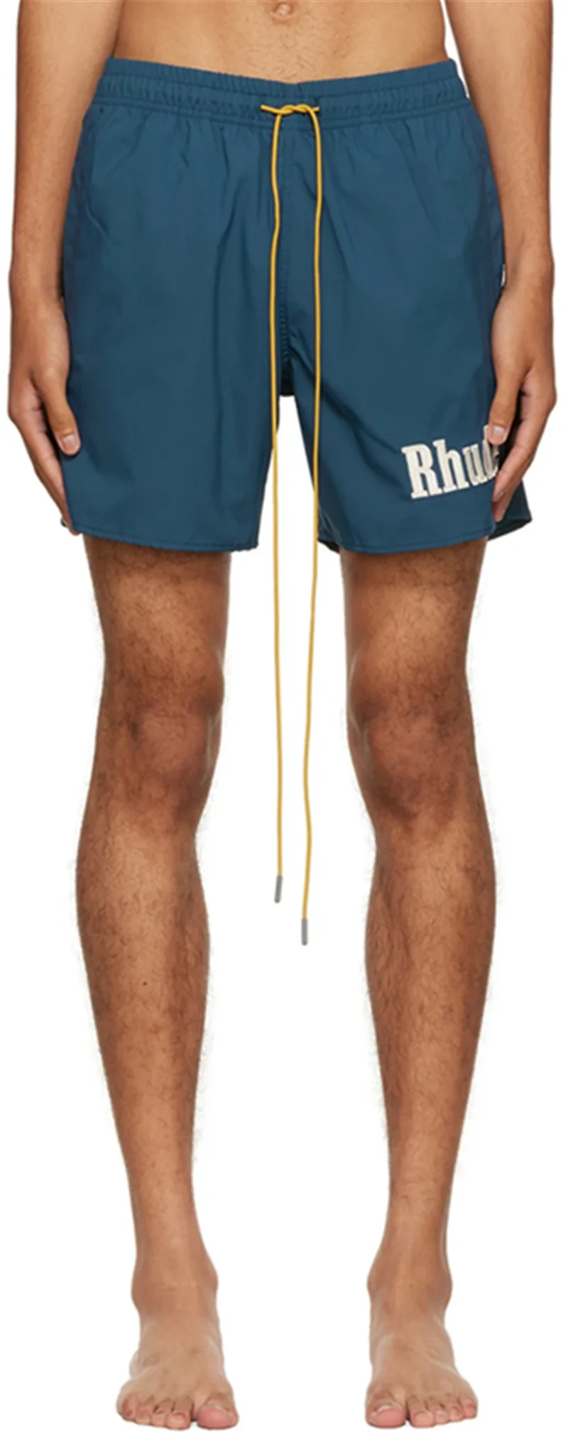 

Vintage Men Clothes Rhude Shorts Mesh Drawstring Rhude Breeches