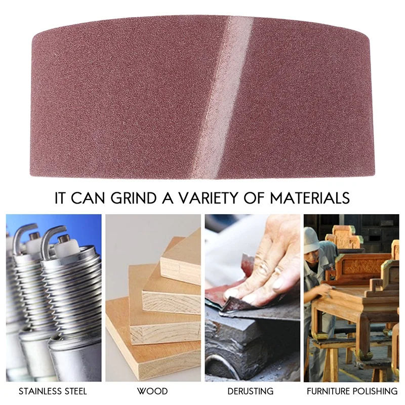 20 шт. 3X18 шлифовальная лента ленточная бумага (3 60 80 120 150 240 зернистости 2 из 40) для