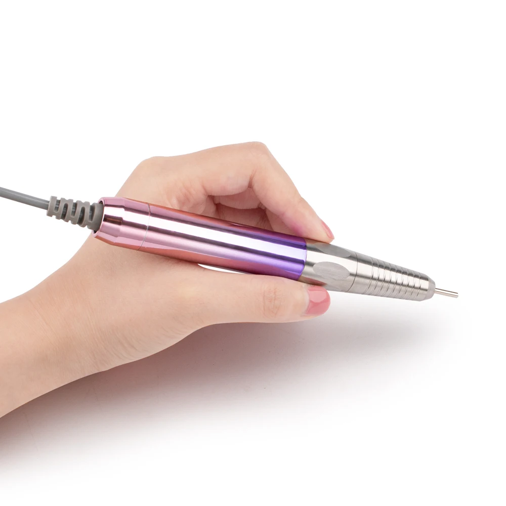 Фиолетовая бесщеточная портативная настольная основа аккумуляторная дрель для