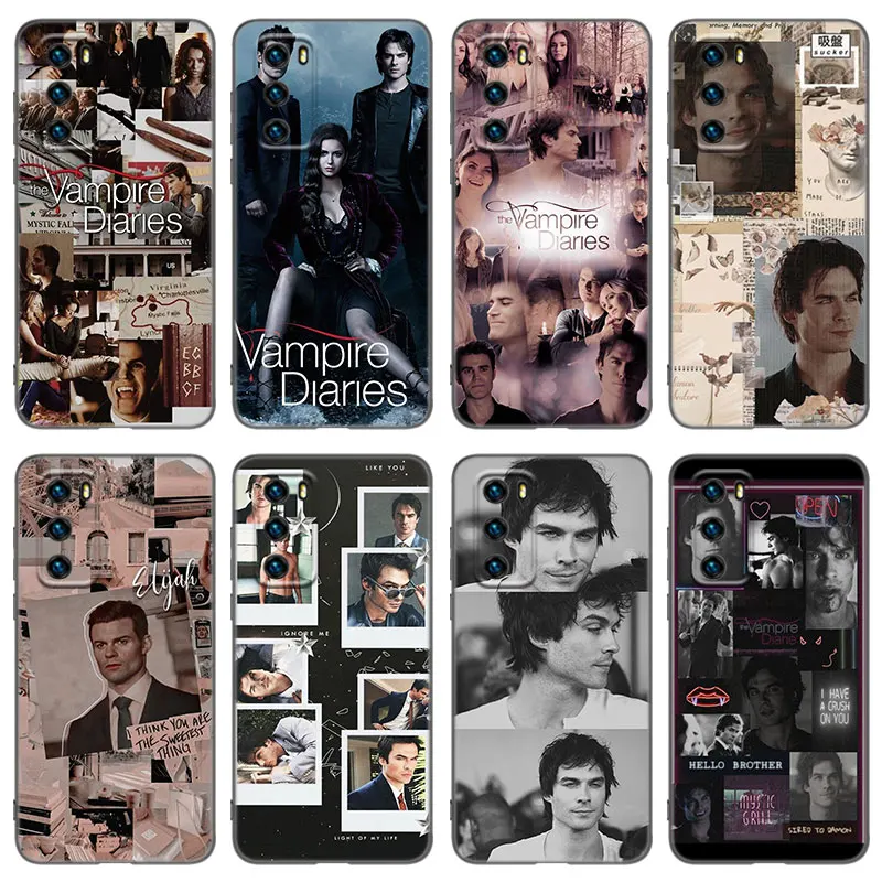 The Vampire Diaries Phone Case For Huawei P20 P30 P40 P50 P Smart Z S Pro P8 P9 P10 Lite 5G E 2017 2018 2019 2020 2021 Cover