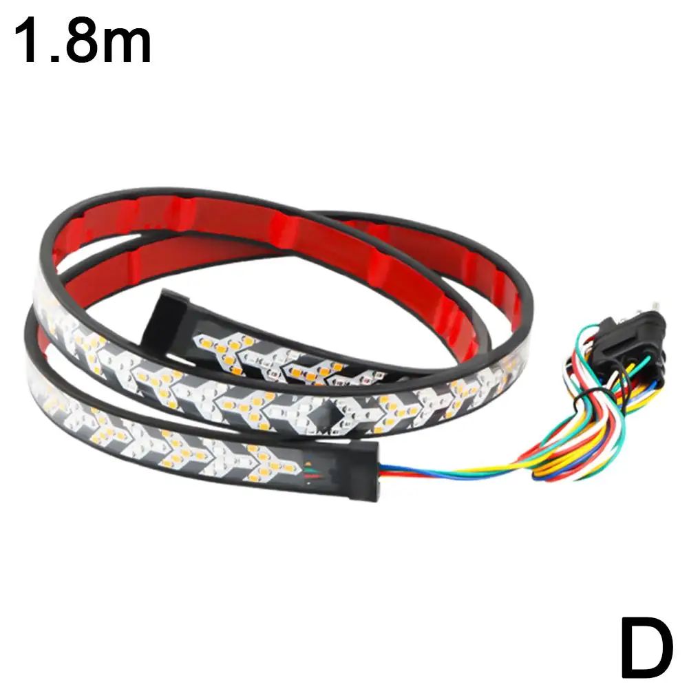 48/60-дюймовый светодиодный фонарь задней двери грузовика со стрелкой 12 В красный