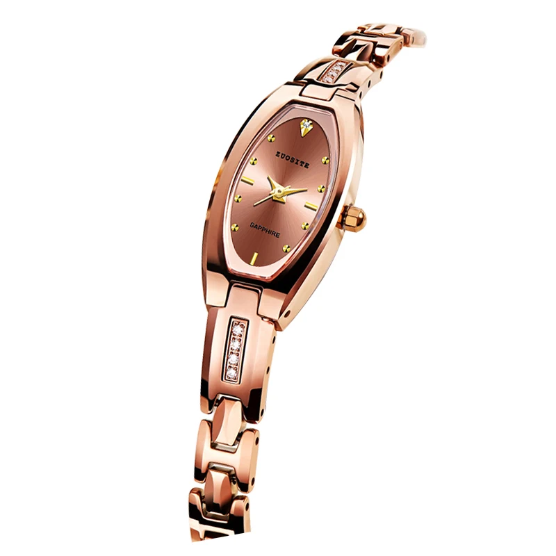 Luxury Brand Slim Watch Women Gold Original Quartz Hand Clock Girlfriend Gift Waterproof Elegant Steel Small Wristwatch Ladies