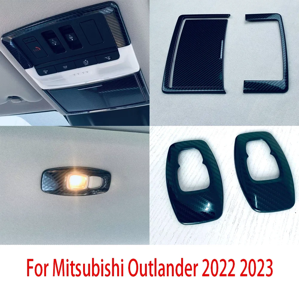 Для Mitsubishi outlander 2022 2023 нержавеющая сталь внутренняя передняя и задняя крыша лампа