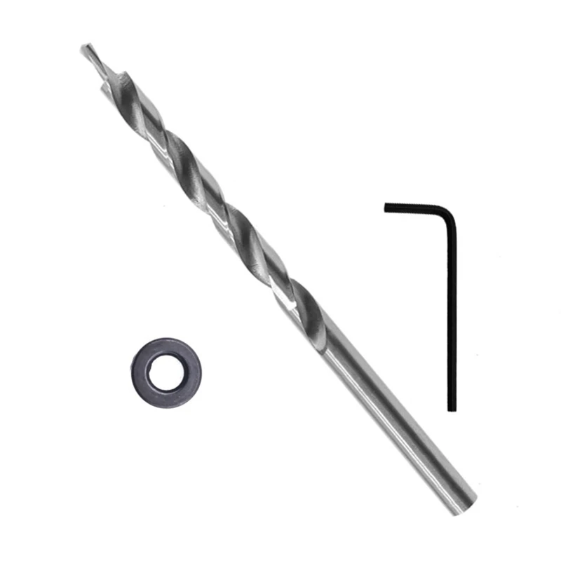 

M17D Multifunctional Round Shank Woodworking Bit Angled Hole Locator Fixture Kit 9.5mm Woodworking Inclined Hole Position