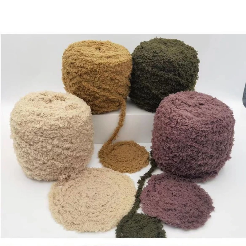 

100g/Pc Coral Velvet Soft Smooth Yarn Baby Knitting Warm Scarf For Hand Knitting Wool Crochet Yarn For DIY Sweater Hats Dolls