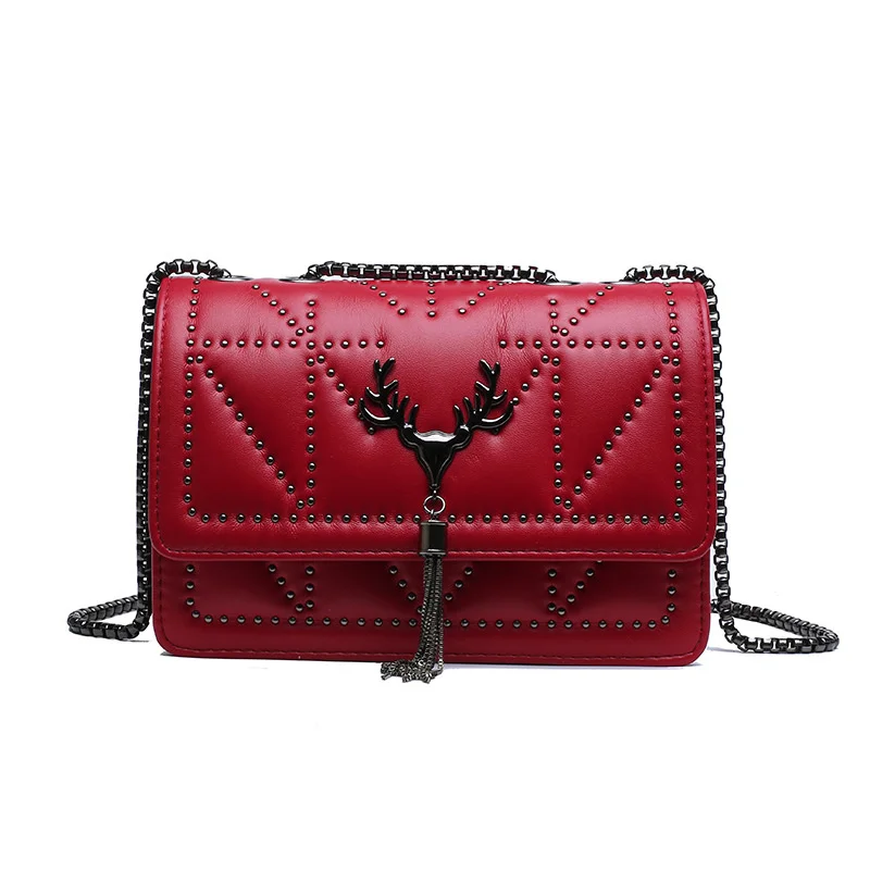 

2022 Women's Shoulder Bag Luxury Purses And Handbags PU Soft Leather Retro Fashion Tassel Ladies Branded Crossbody Shopper Bag