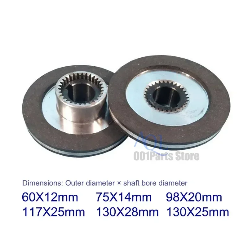 Электромагнитная тормозная колодка для электродвигателя нежный фрикционный