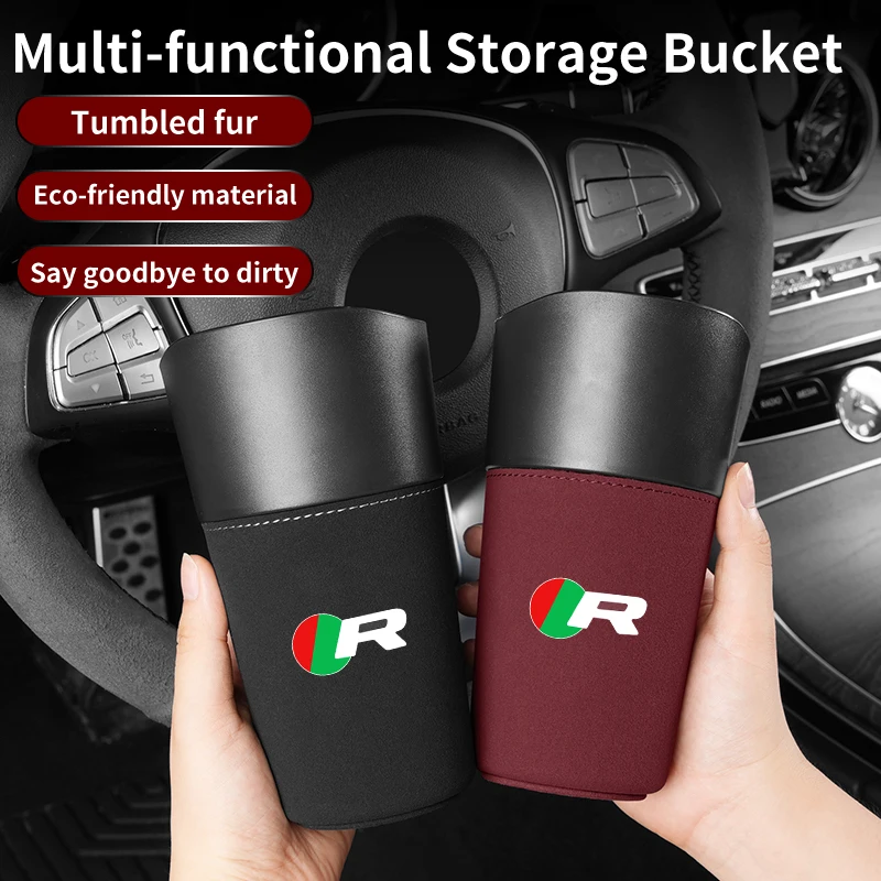 Водонепроницаемая автомобильная корзина для мусора с центральным управлением