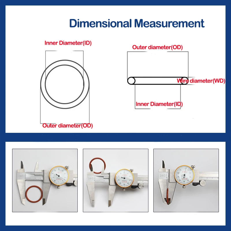 Коричневое уплотнительное кольцо FKM высокая термостойкость и коррозионная