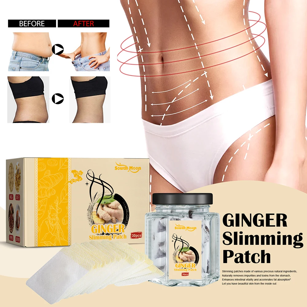 

30Pcs Weight Loss Slim Patch Navel Sticker Fat Burning Slimming Products Body Belly Waist Cellulite Removal Slimming Patches