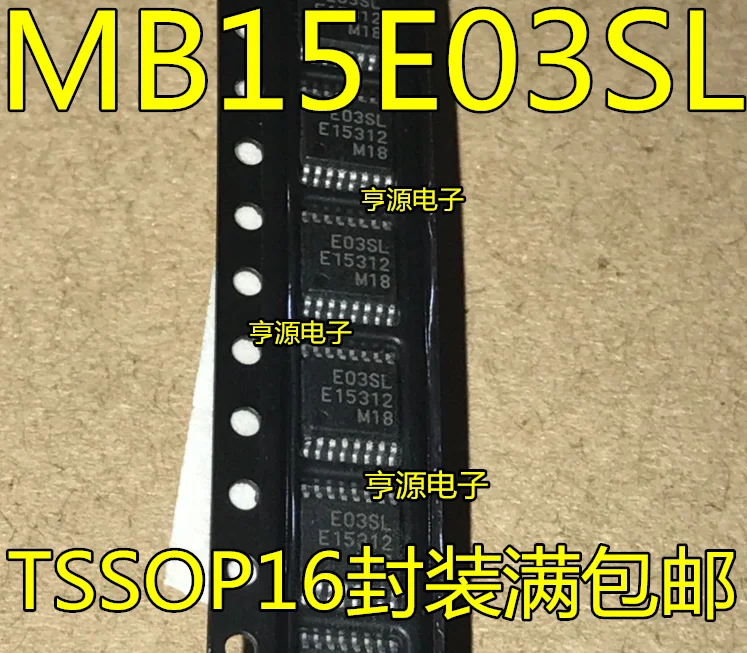

10PCS New Original MB15E03SL E03SL MB15E03SLPFV1-G-ER TSSOP16
