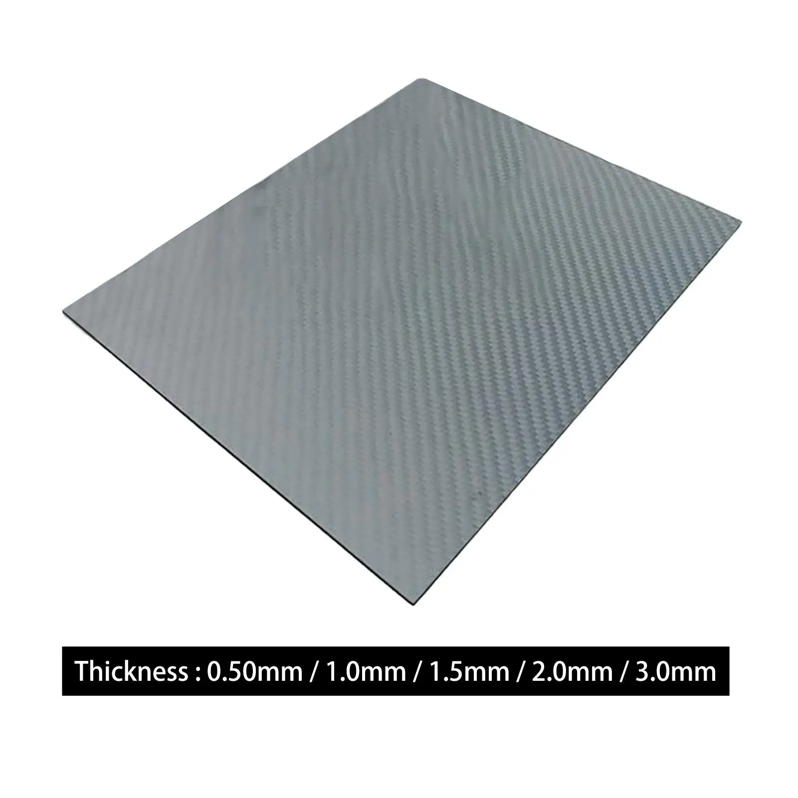 

3K Carbon Fiber Plate Sheets Shock Resistance Carbon Fiber Board for Toy Car Chassis Model Aircraft Fixed Wing Drone Materials