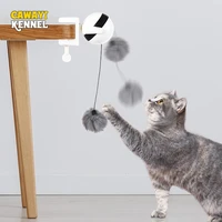 cawayi kennel electric automatic lifting motion cat toy interactive puzzle smart pet cat teaser ball pet supply lifting toys