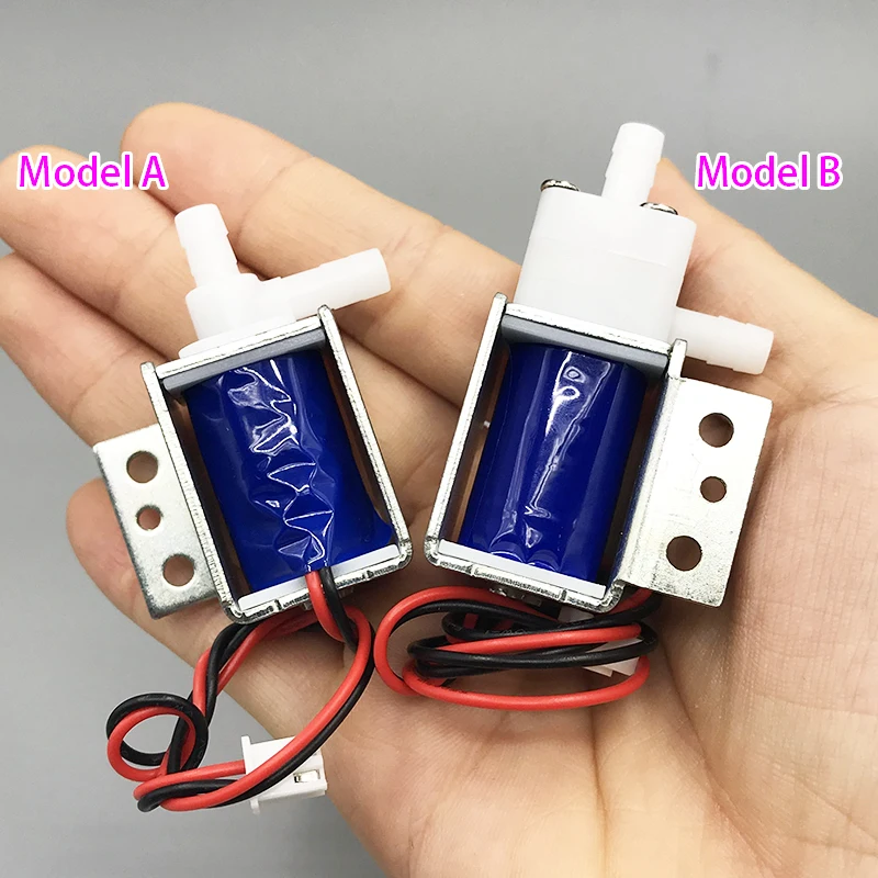 

Micro Electric Solenoid Valve DC 12V Small Water Air Gas Flow Valve Normally Open Normally Closed Mini Watering Solenoid Valve