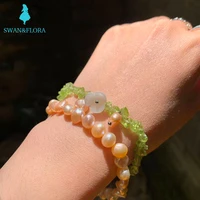 natural quartz bracelet for women high quality jewelry design handmade