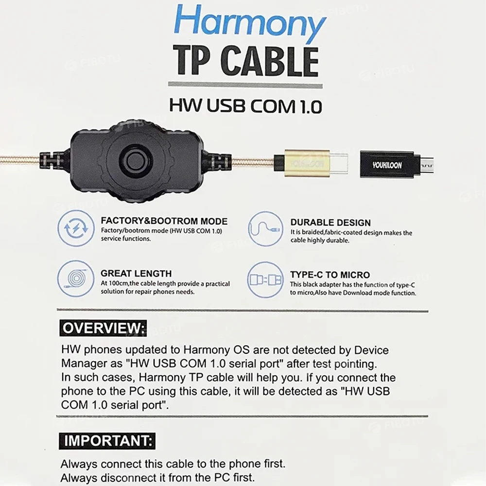 Новый кабель Harmony TP/кабели Test Point + адаптер HW USB COM 1.0 для Huawei HarmonyOS chimera pro tool dongle