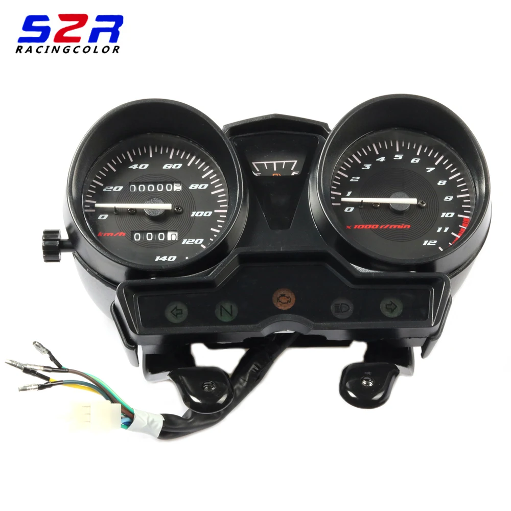 Tachometer Motorcycle Speedometer for YAMAHA YBR125 YBR YB 125 K YBR125K Meter Gauge Moto Tach Instrument Clock No Gear Monitor