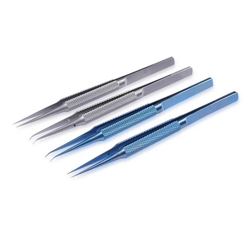 Пинцет из титанового сплава/нержавеющей стали. Прецизионная линия мух. 0 15 мм.