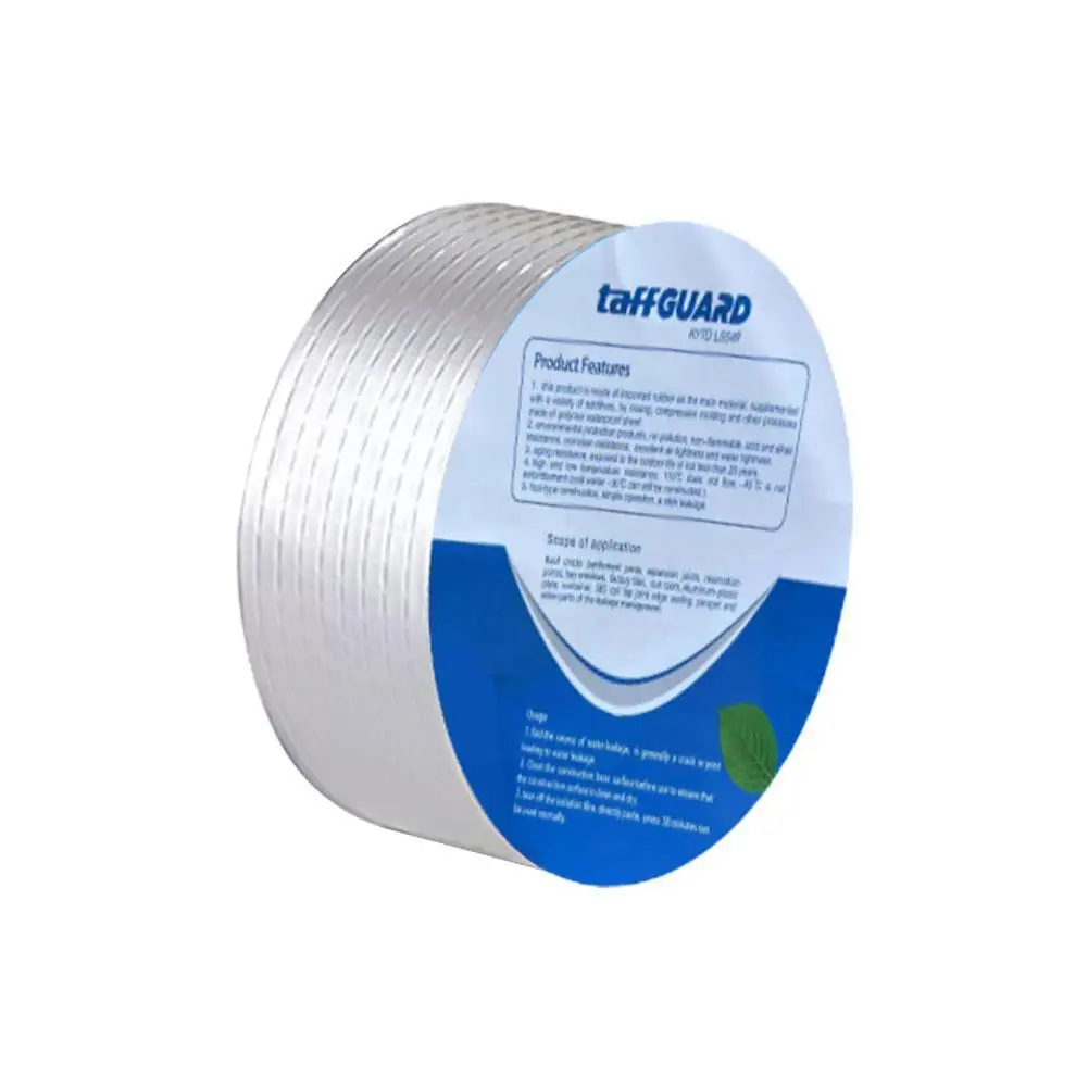 

Waterproof Tape Wall Crack Roof Repair High Temperature Pool Fix Insulating Tape Tape Pipe Duct Rescue Adhesive Resistance A6X2