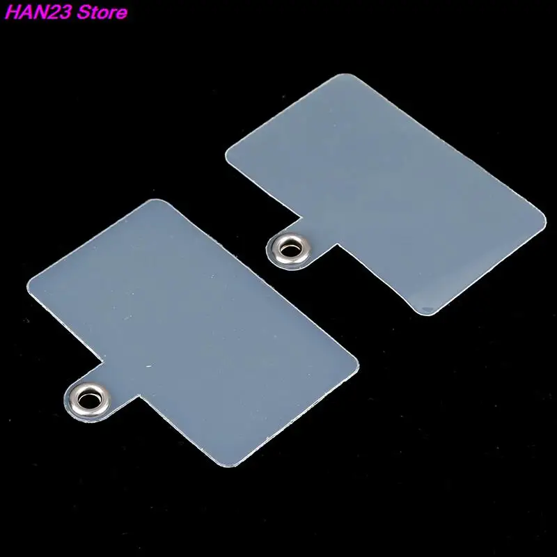 

New hot 2pcs 5.5*4CM plastic card to hook a hanging cord cord for mobile case, Universal heavy duty replacement