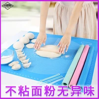 50x40cm large silicone mat kneading surface non stick dough rolling kitchen accessories pastry confectionery cooking tool scale