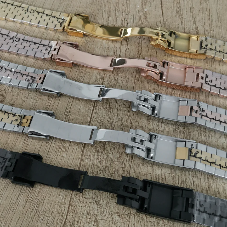 SUB Steel Watch Strap 20mm 5 Baht with Single Folding Buckle Fits Our SUB 40mm Case Watch Accessories