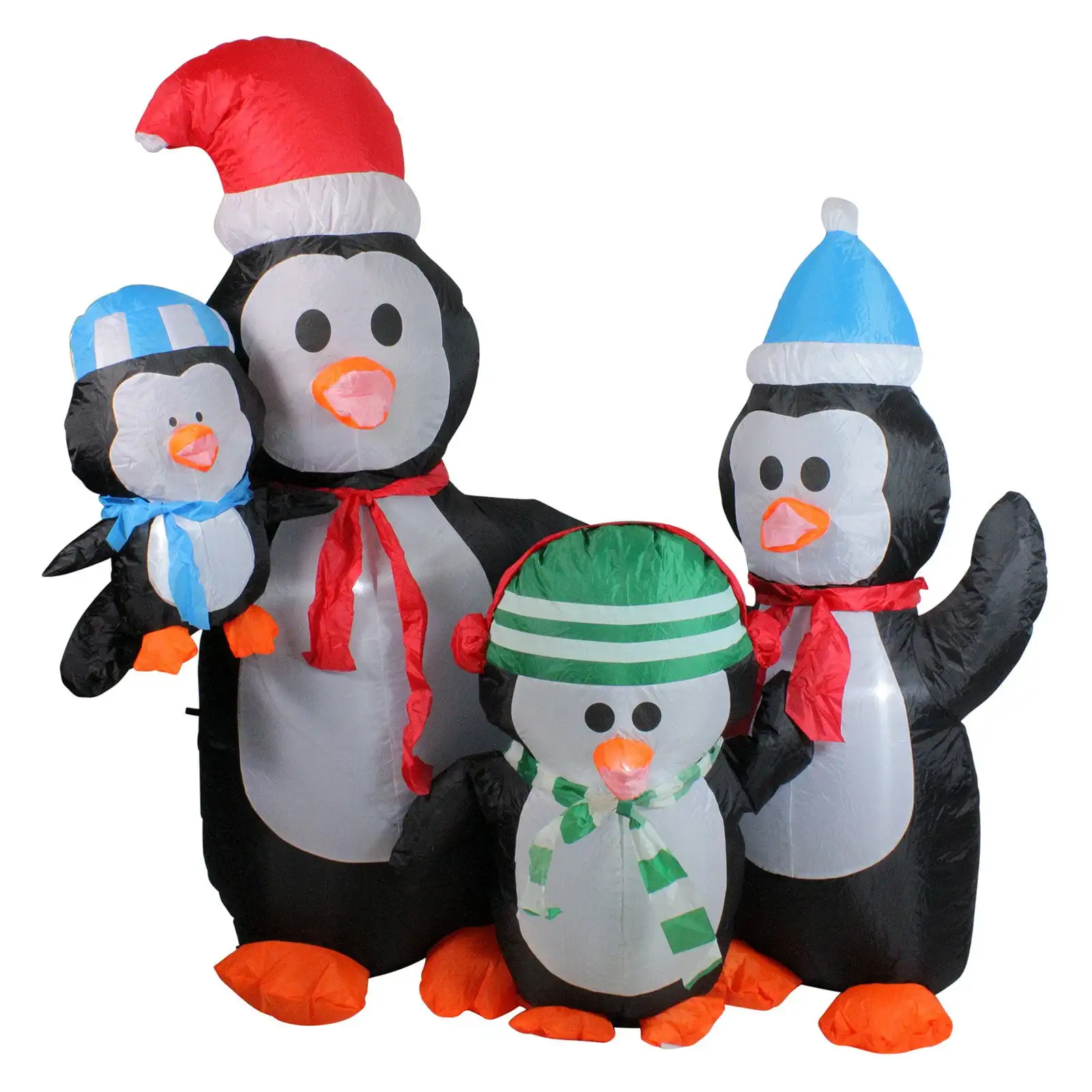 

Northlight Inflatable Penguin Family Christmas Yard Inflatable, 60"