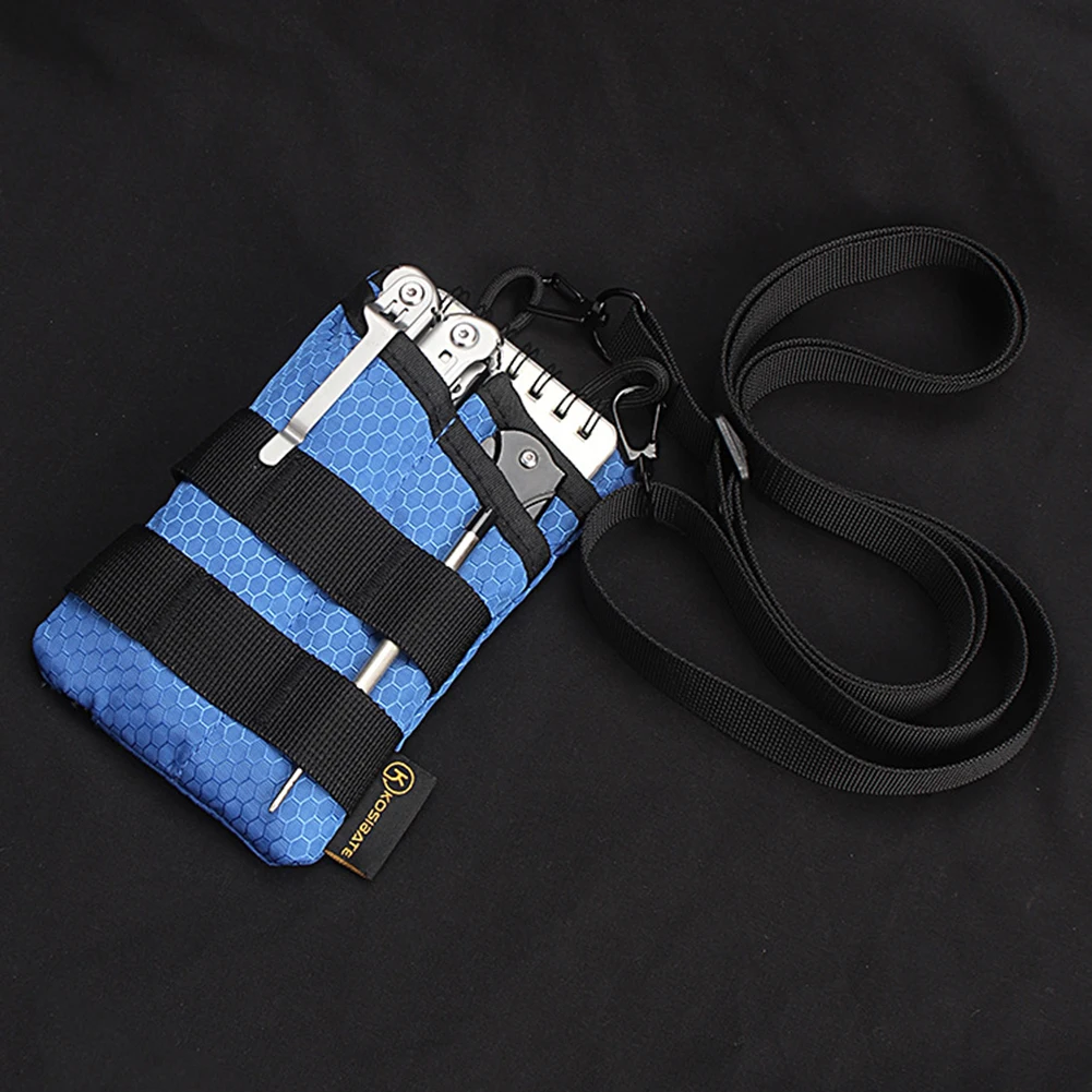 

Складной маленький органайзер для хранения инструментов, легкий износостойкий органайзер для кемпинга, пешего туризма, спорта, портативный кошелек для кредитных карт