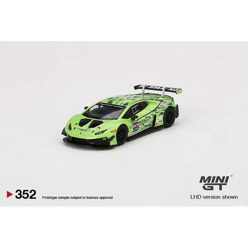 

1:64 MINI GT Huracán GT3 EVO Presentation Huracan Alloy Diorama Car Model Collection Miniature Carros Toys 352 In Stock