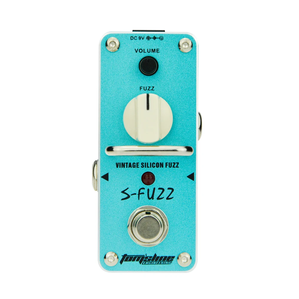 

AROMA ASF-3 Tom'sline Vintage Silicon Fuzz Electric Guitar Pedal Mini Single Effect with True Bypass Guitar Parts & Accessories