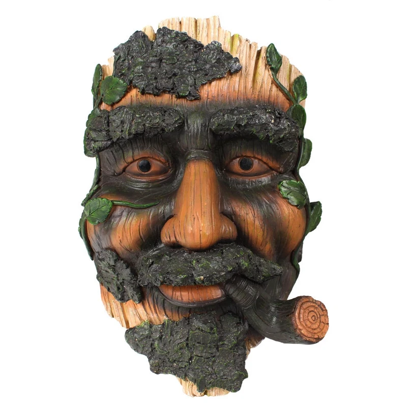 

Old Man Tree Hugger Garden Peeker Yard Art Outdoor Tree Old Man Face Sculpture Whimsical Tree Face Garden Decoration