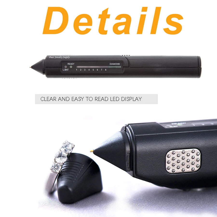 Профессиональный инструмент для тестирования ювелирных изделий бриллиантовый