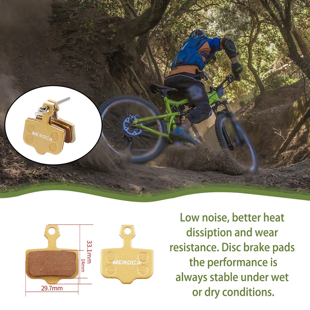 

Bicycle Disc Brake Pads For SramDB1 2 3 XX XO Resin Metal Brake Pads Copper Bottom Plate Brake Pad Cycling Parts