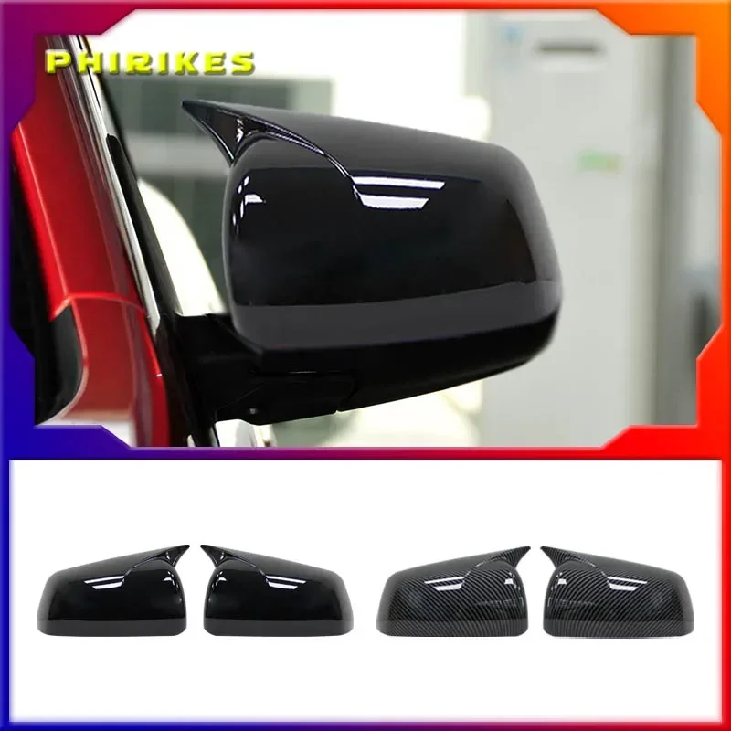 

For Mitsubishi Lancer X 10 EX EVO 2013-2016 Side Door Rearview Mirror Cover Trim Shell Sticker Car Styling Accessories Auto Part