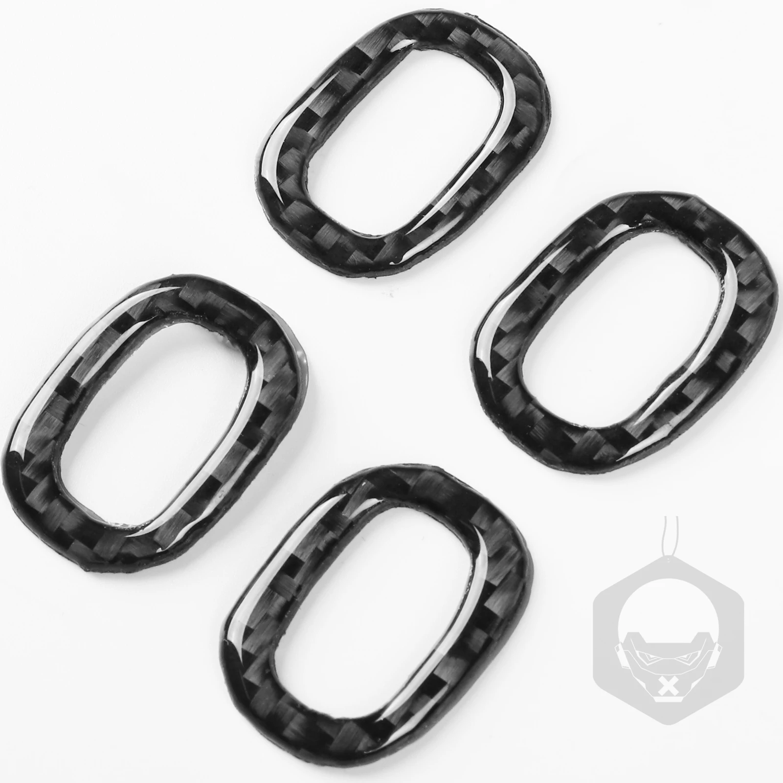 Для Chevrolet Impala 2006-2013 Настоящее углеродное волокно Автомобильный Дверной Болт