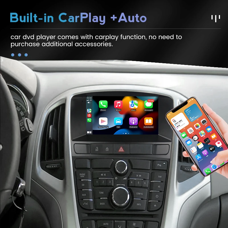 Carplay 2 ГБ + 32 Android 11 для Buick Бьюик Excelle GT XT Opel Astra J 2010 2011 2013 CD300 CD400 автомобильный