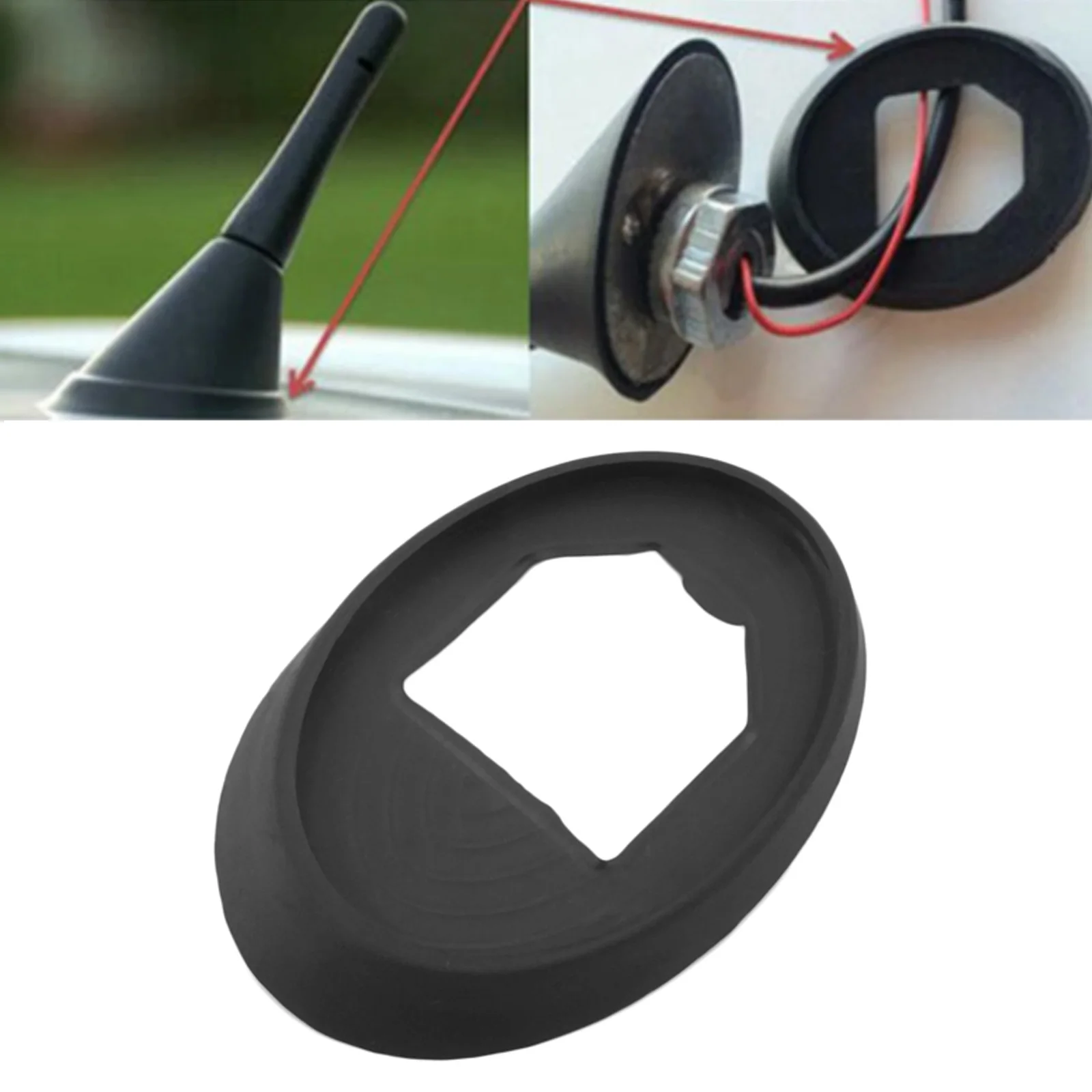 

Car Roof Mast Whip Aerial Antenna Rubber Base Gasket For Chevrolet Vauxhall Opel Zafira B Seal Pad Replacement 2005 - 2013 2014